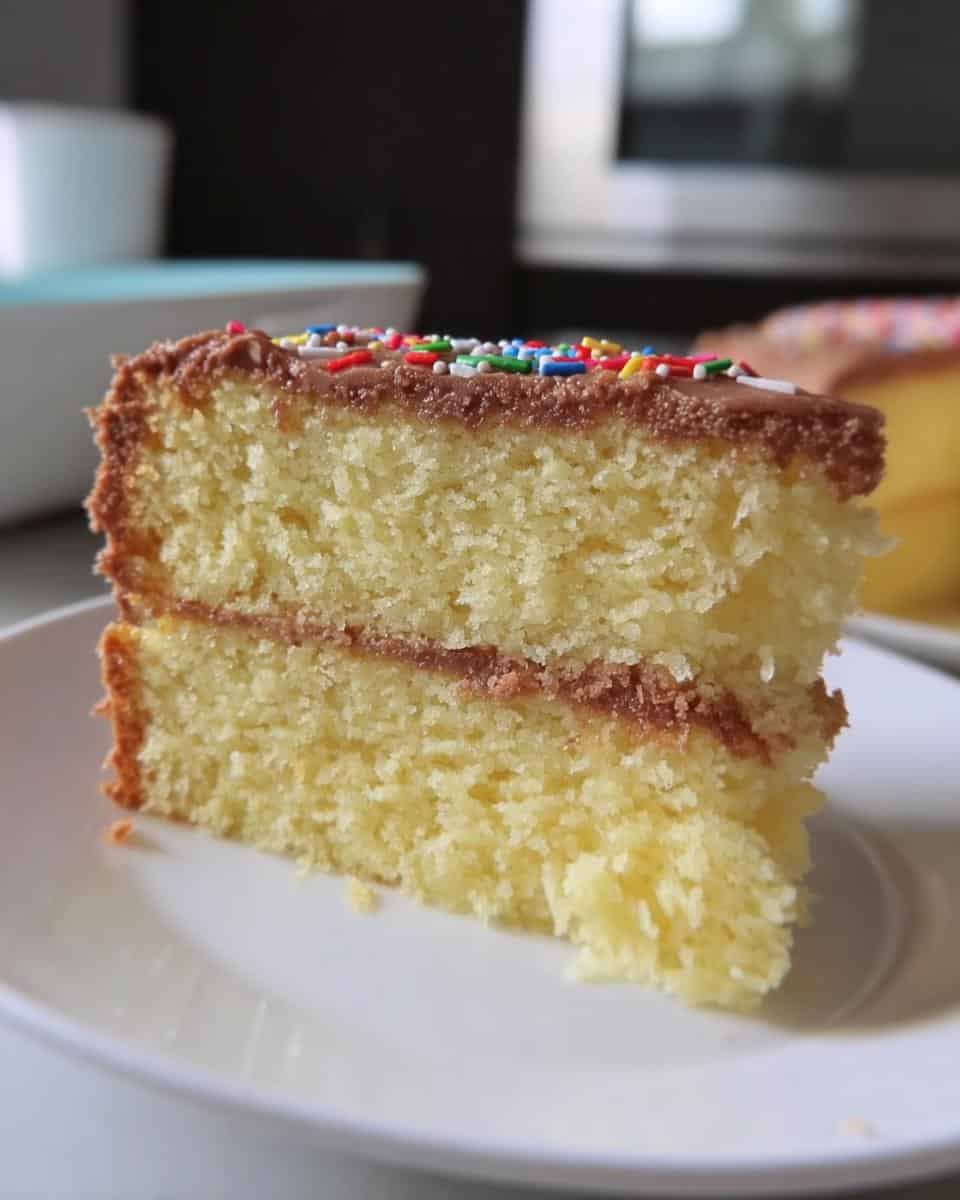 Fluffy Moist Yellow Cake - detail 1