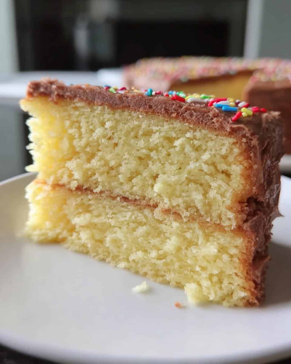 Fluffy Moist Yellow Cake - detail 2