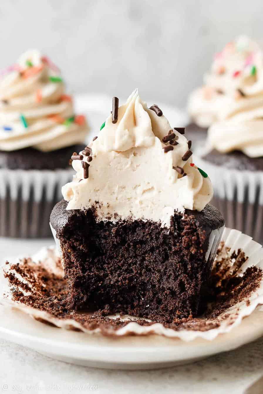 Chocolate cupcakes - detail 1