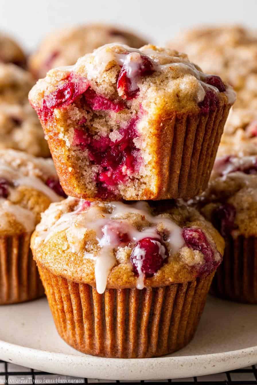 Cranberry Orange Muffins - detail 3