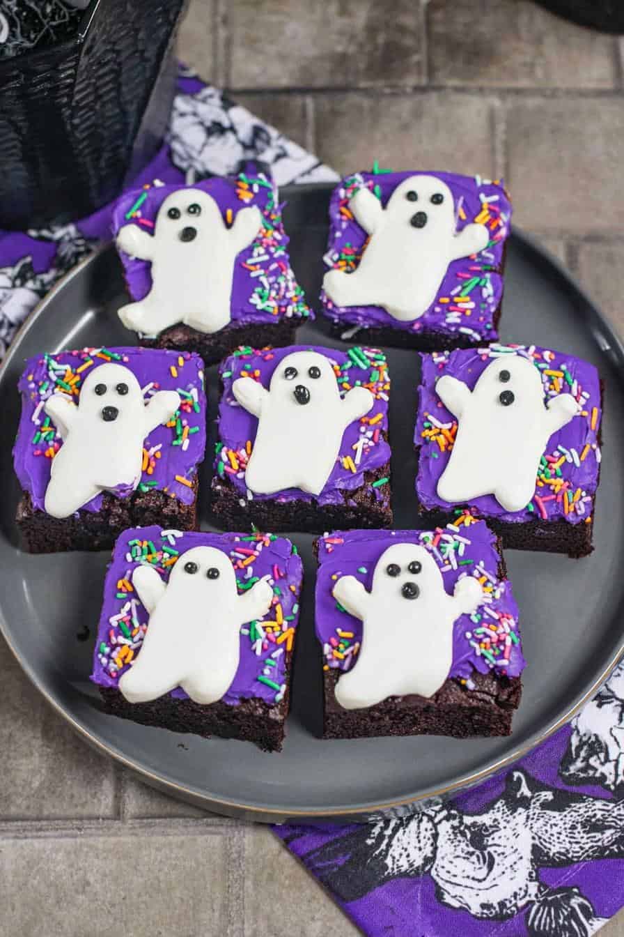 Spooky Ghost Brownies - detail 3