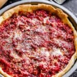 Chicago Style Deep Dish Pizza Recipe