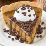 Chocolate Chip Pumpkin Pie