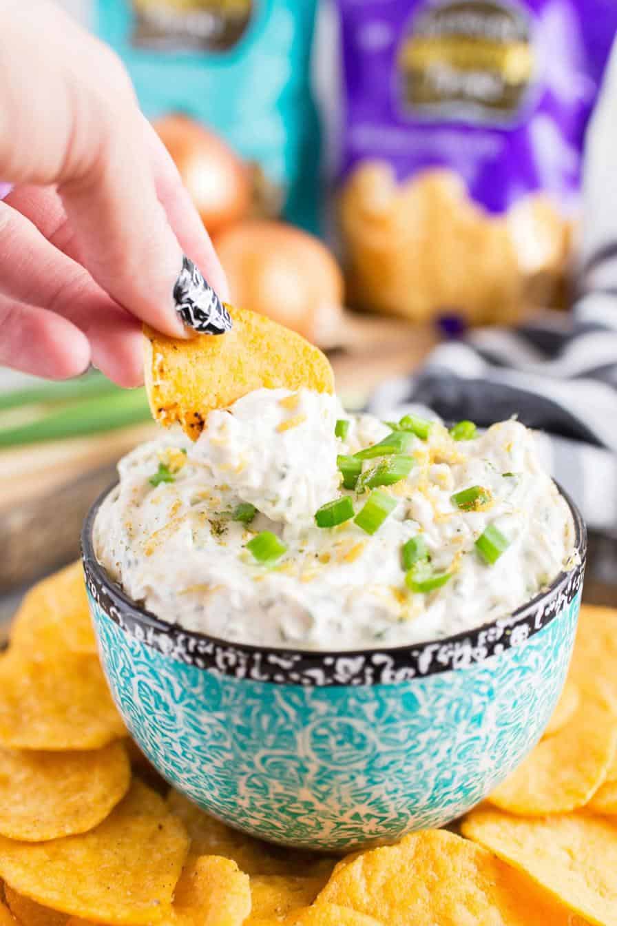 French Onion Dip - detail 1