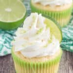 Key Lime Pie Cupcakes