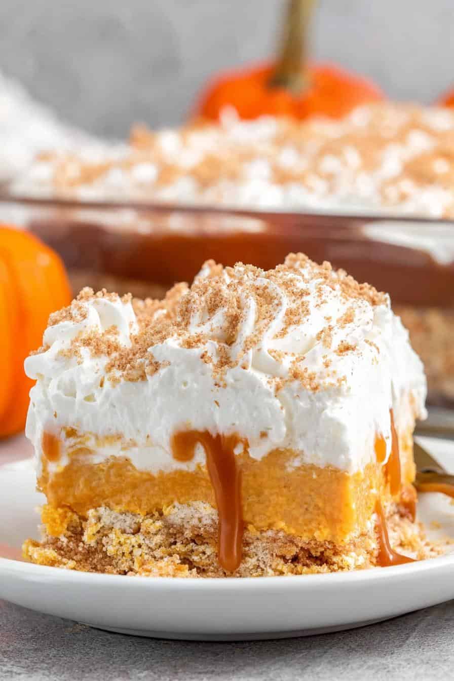 No Bake Pumpkin Dessert - detail 3