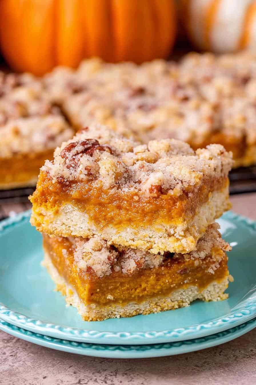 Pumpkin Pie Bars - detail 3