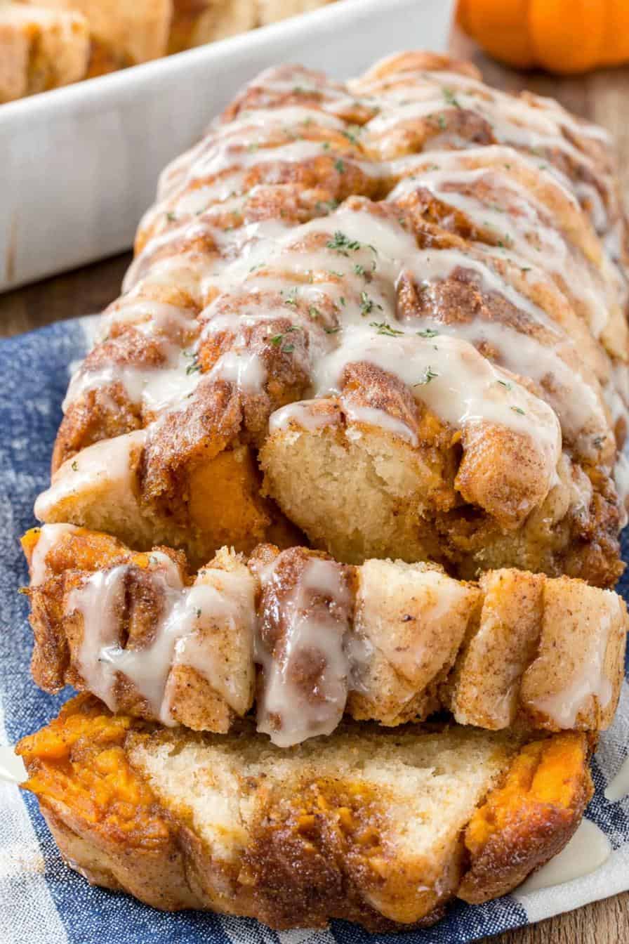 Pumpkin Pull Apart Loaf - detail 1
