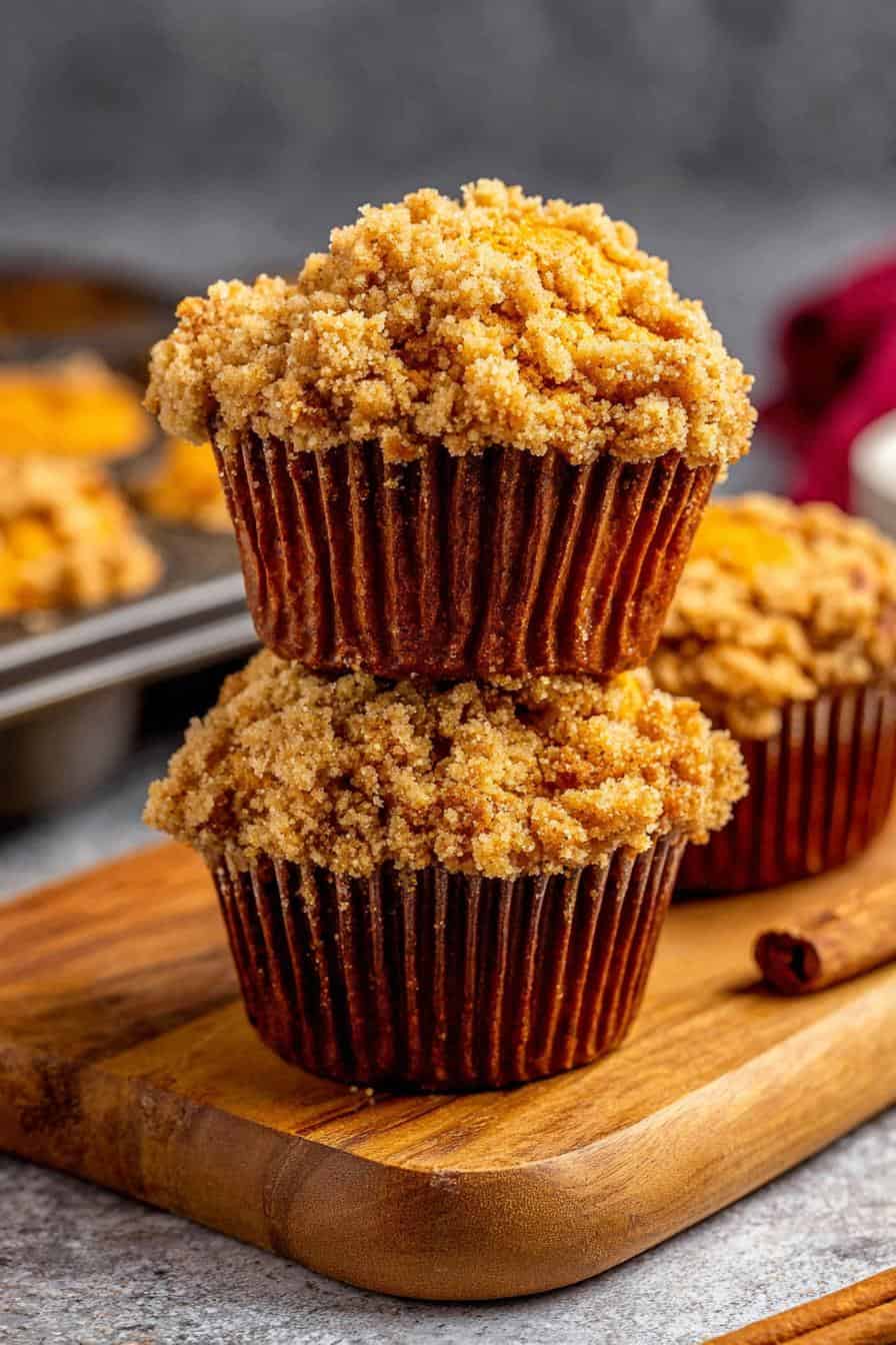 Pumpkin Streusel Muffins - detail 1